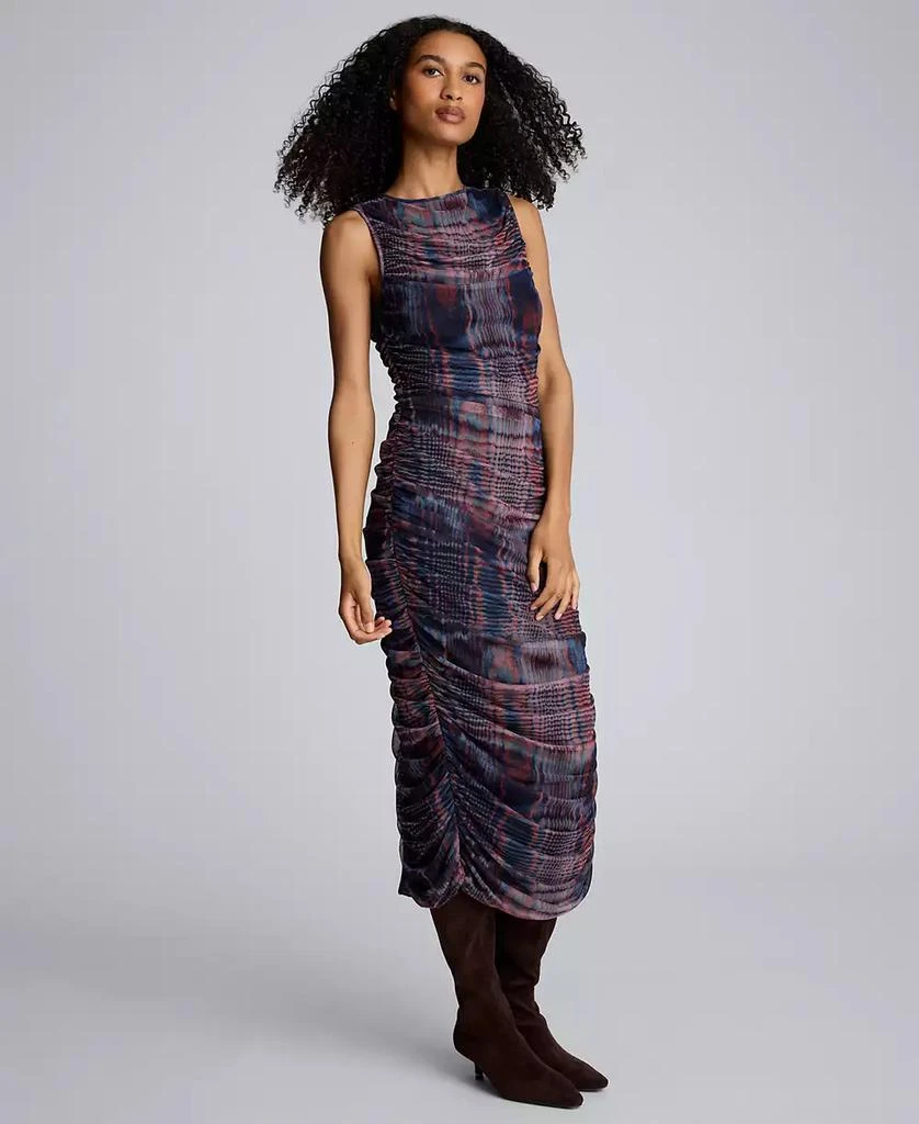 Women's Printed Ruched Midi Dress  On Sale Now with Up to 71% Off |  Discover Exclusive Deals & Savings at BeyondStyle  Authentic Kenneth Cole  dress|women's fashion|dresses with Limited-Time Discounts, Free