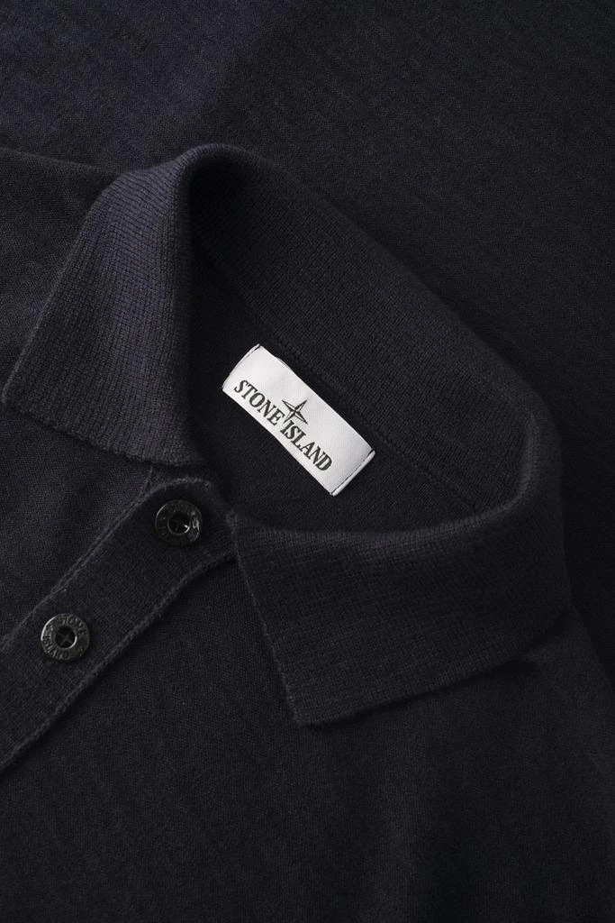 undefined KNITTED BADGE POLO SHIRT 3