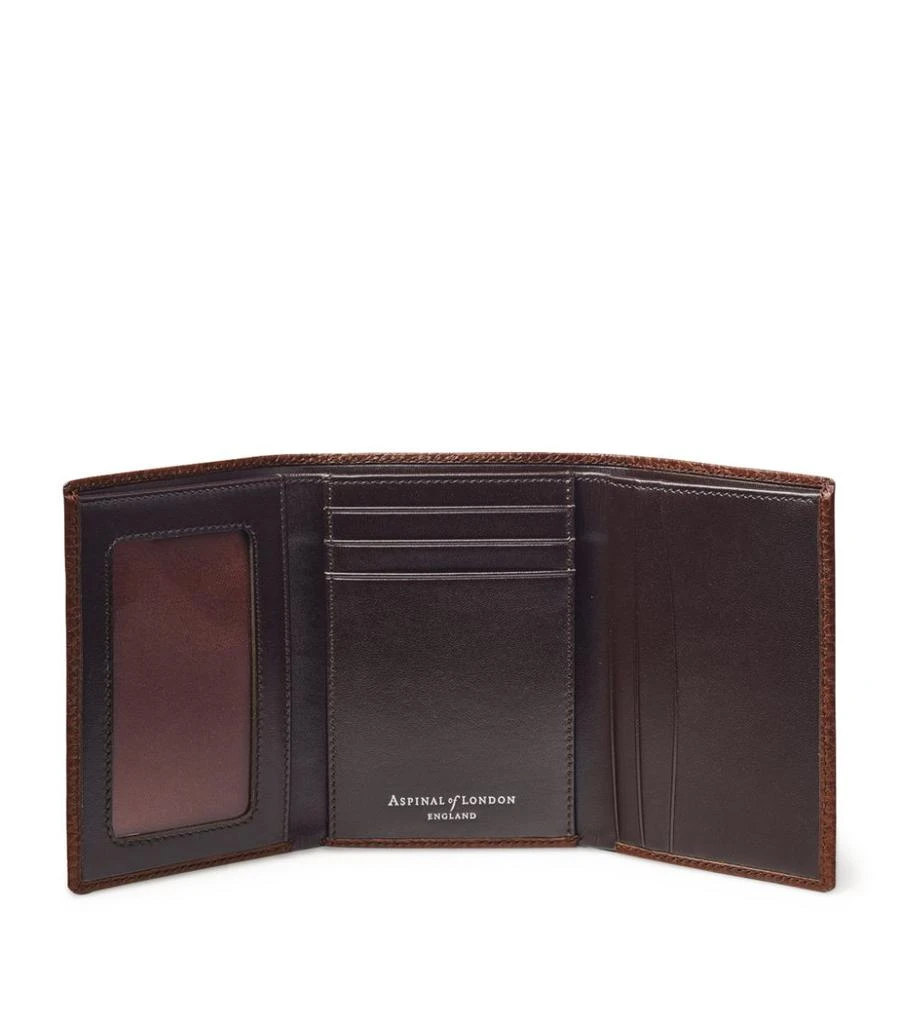 Aspinal of London Leather Trifold Wallet 3