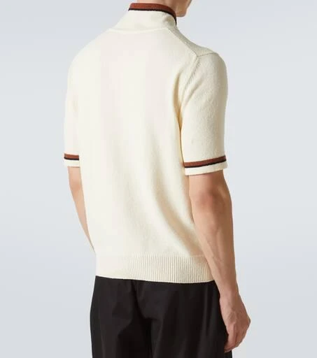 Dolce 
Gabbana Cotton-blend polo shirt 4