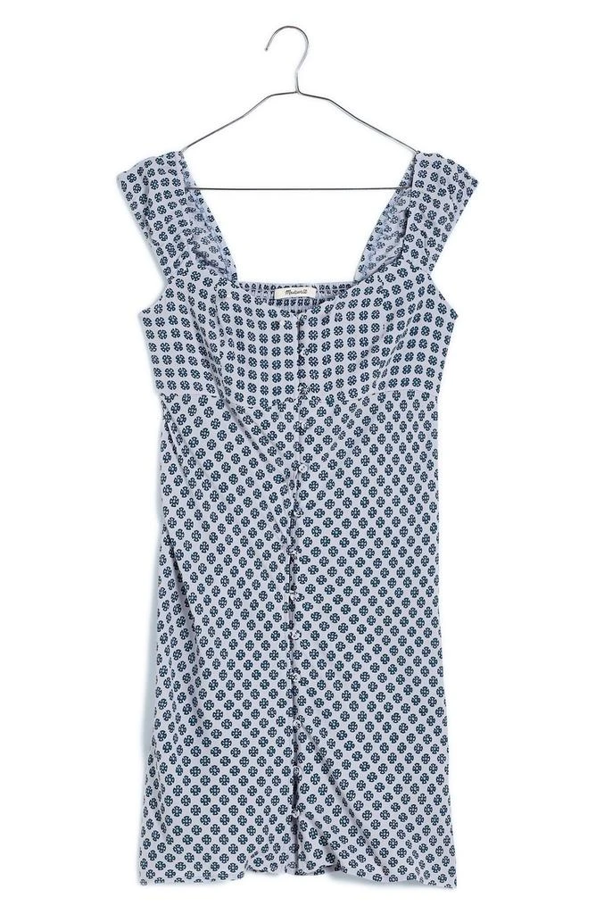 Madewell Cap Sleeve Button Up Minidress 5