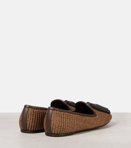 Brunello Cucinelli Monili woven loafers 2