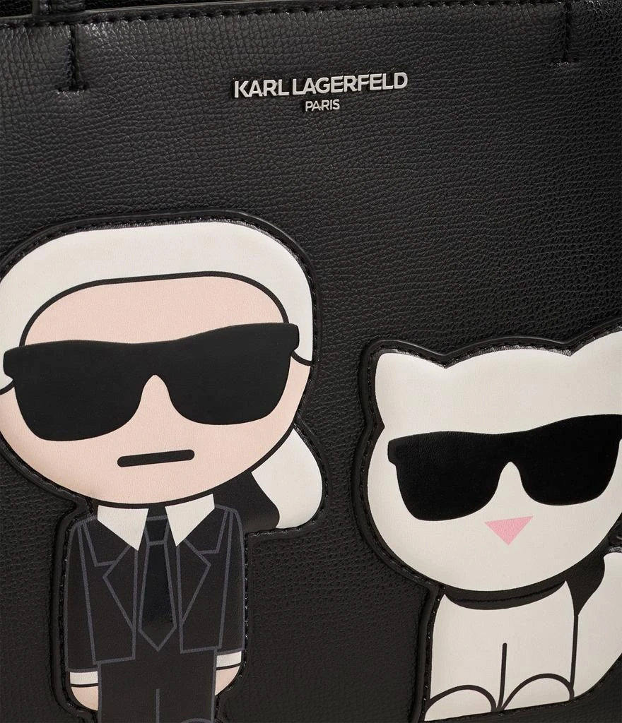 Karl Lagerfeld Paris MAYBELLE ROUND HEAD DUO SATCHEL 3