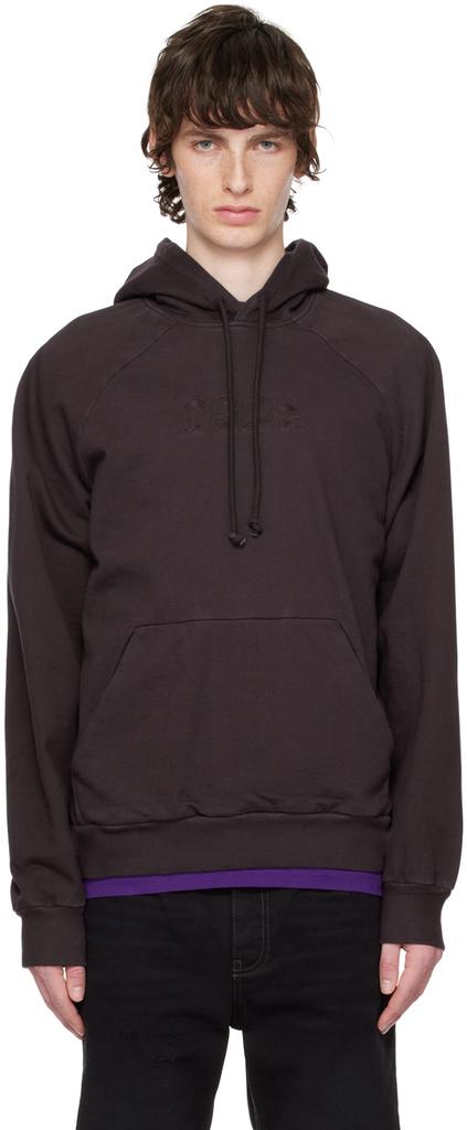032c 032c Spliced Bubble Distressed Hoodie - Shirts