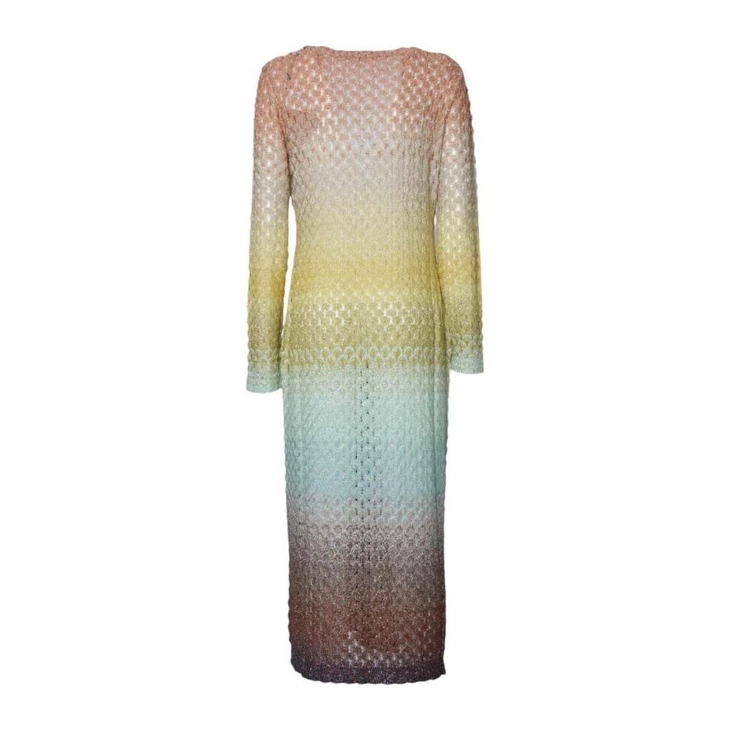 Missoni Multicolor Dégradé Viscose Lamé Long Cardigan 2