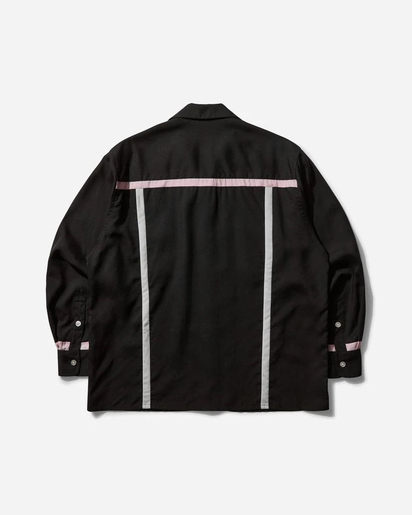 Wacko Maria Men's Switching Shirt (Type-2) Black 2