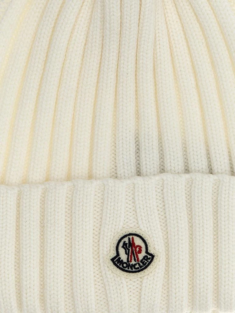 Moncler Moncler Pompom Detailed Knitted Beanie 3