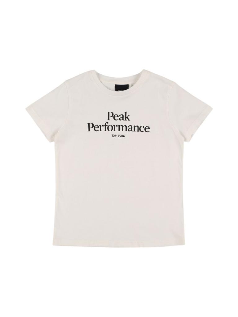 Peak Performance Original Printed Organic Cotton T-shirt