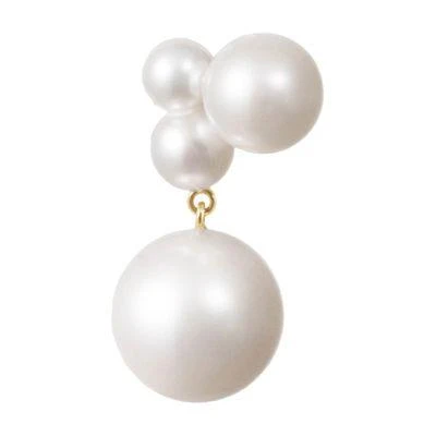 Sophie Bille Brahe Stella Pearl left ear earring from 24S