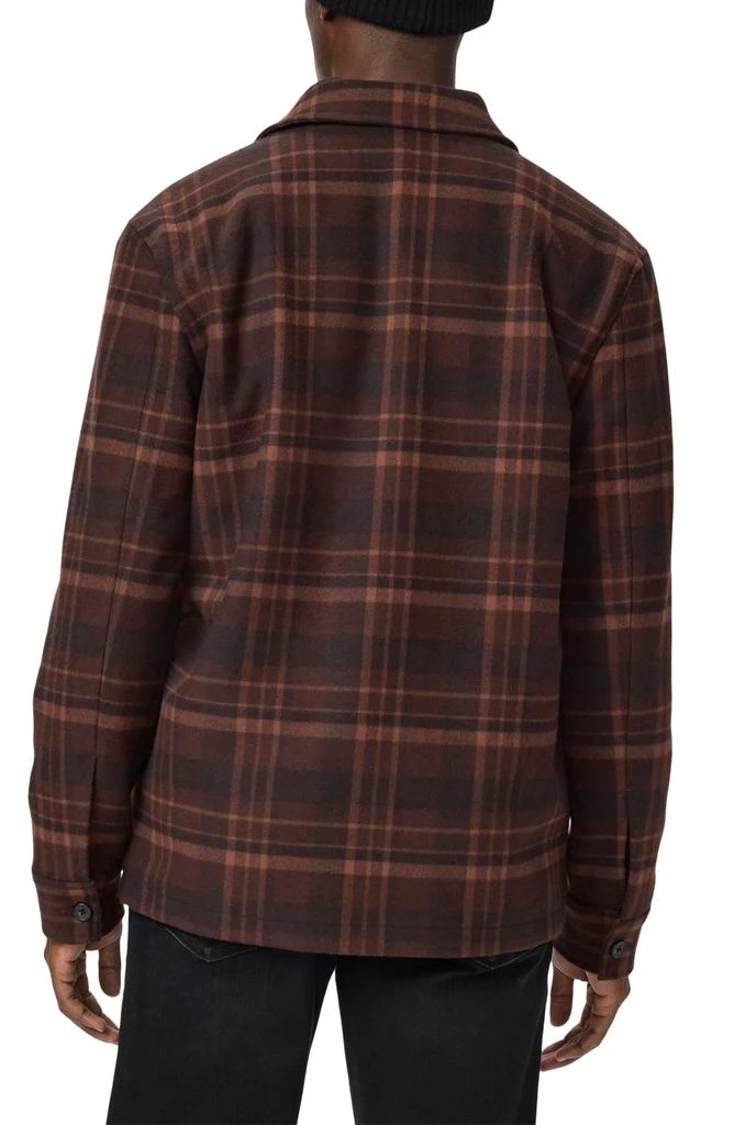 Paige Rangel Fleece Lined Plaid Flannel Jacket 2
