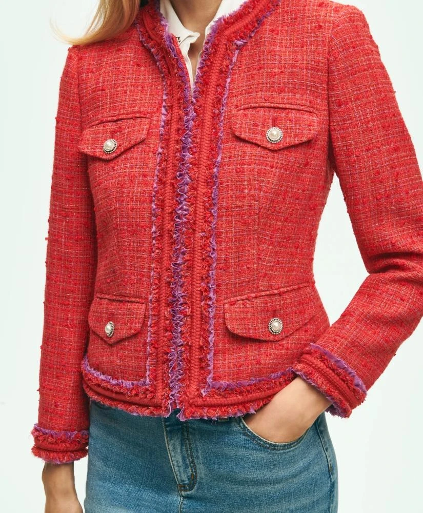 Brooks Brothers Boucle Tweed Jacket 5