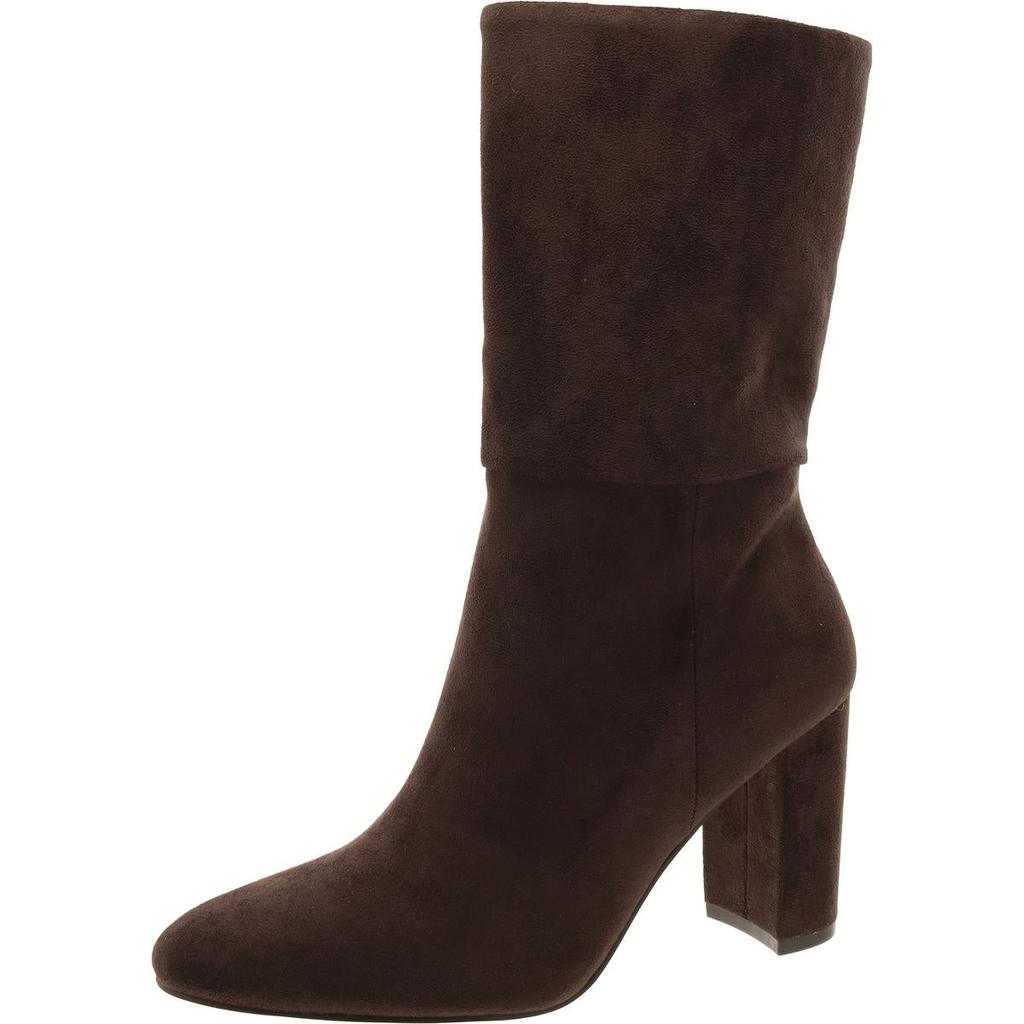Charles David Billow Womens Block Heel Zipper Mid-Calf Boots