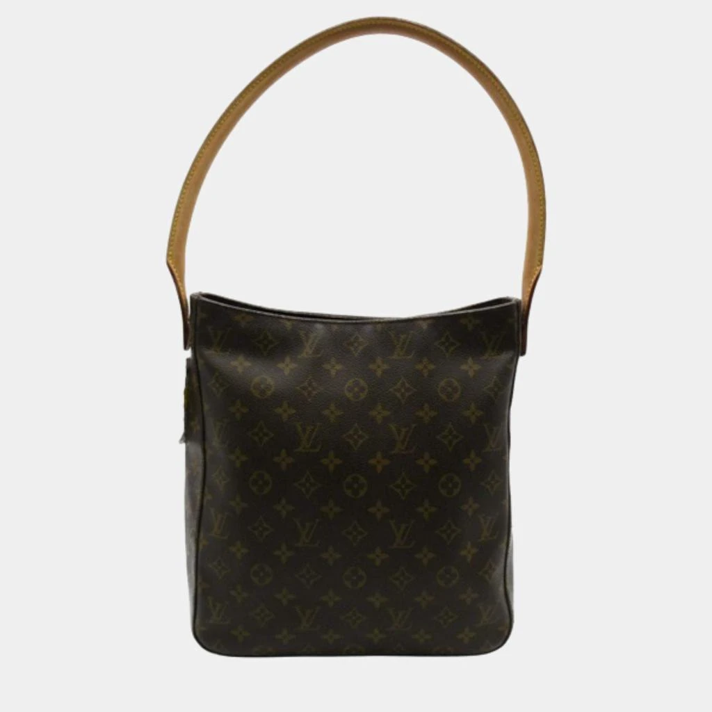 Louis Vuitton Louis Vuitton Brown Canvas Monogram Looping GM Crossbody Bag 3