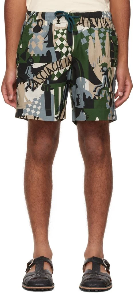 Paul Smith Multicolor Printed Shorts 1