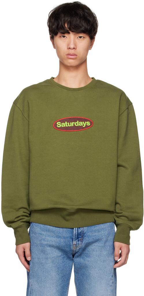 Saturdays NYC Khaki Bowery Sweatshirt