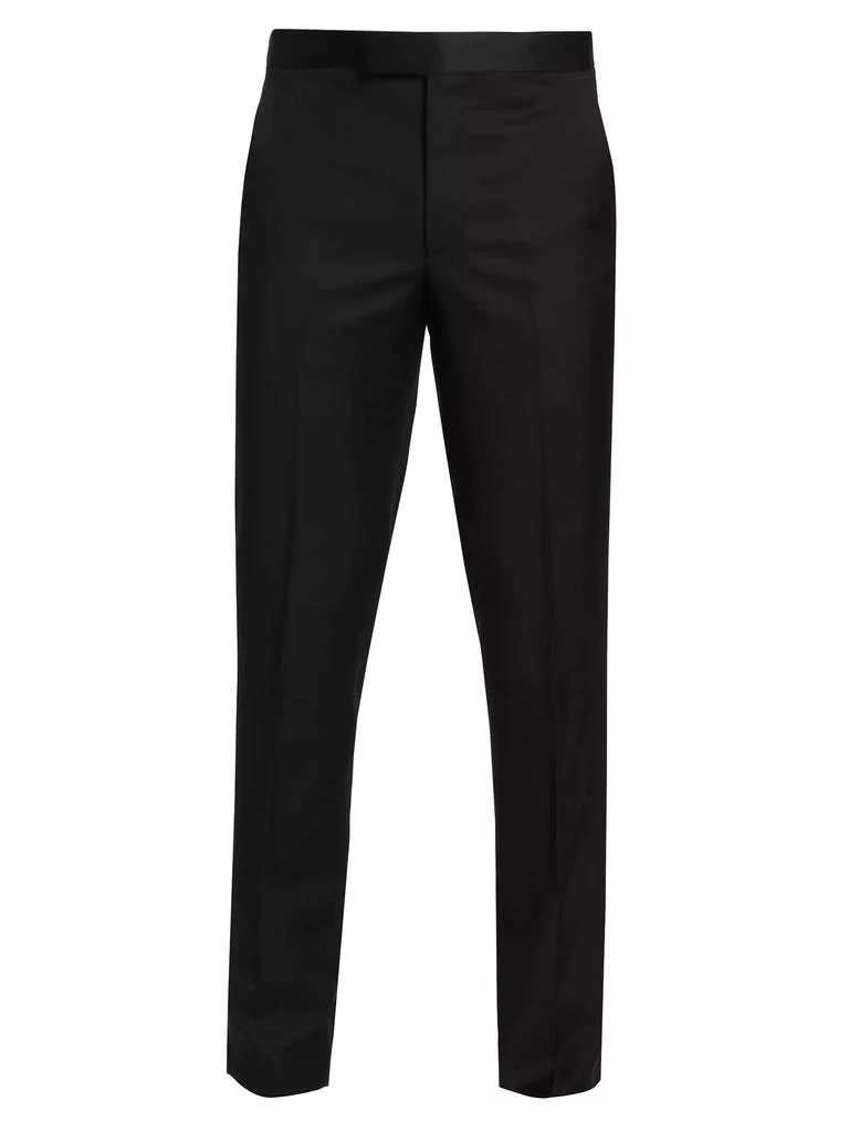 Saks Fifth Avenue COLLECTION Classic Tuxedo Pants 1