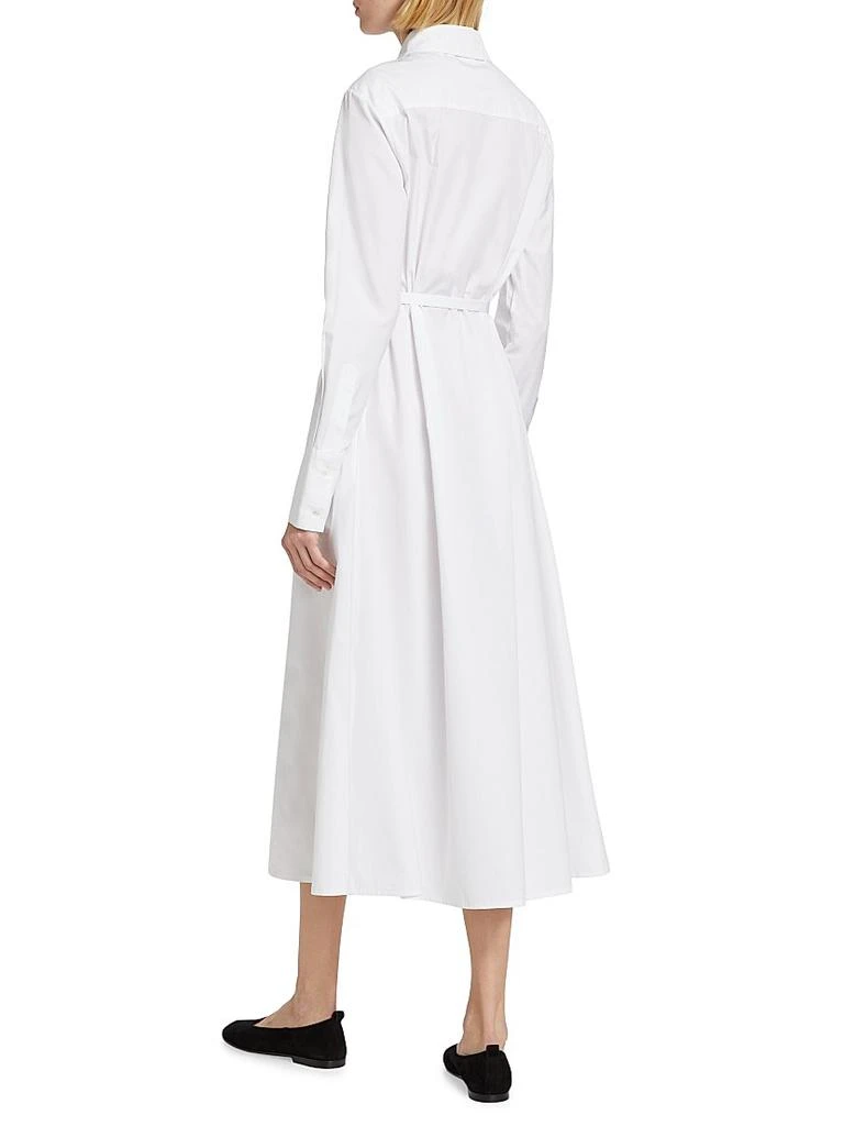 CO Cotton Poplin Tie-Waist Shirtdress 5