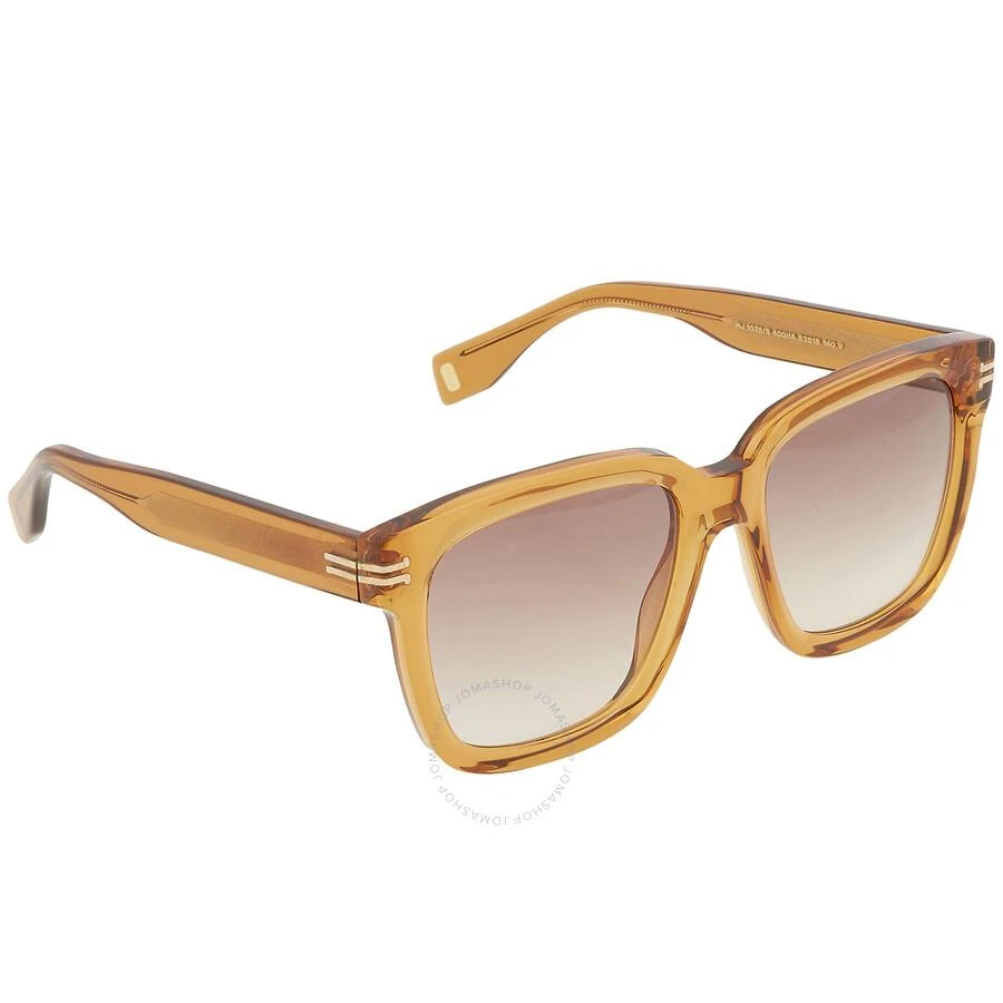 Marc Jacobs Brown Gradient Square Ladies Sunglasses MJ 1035/S 040G/HA 53 2