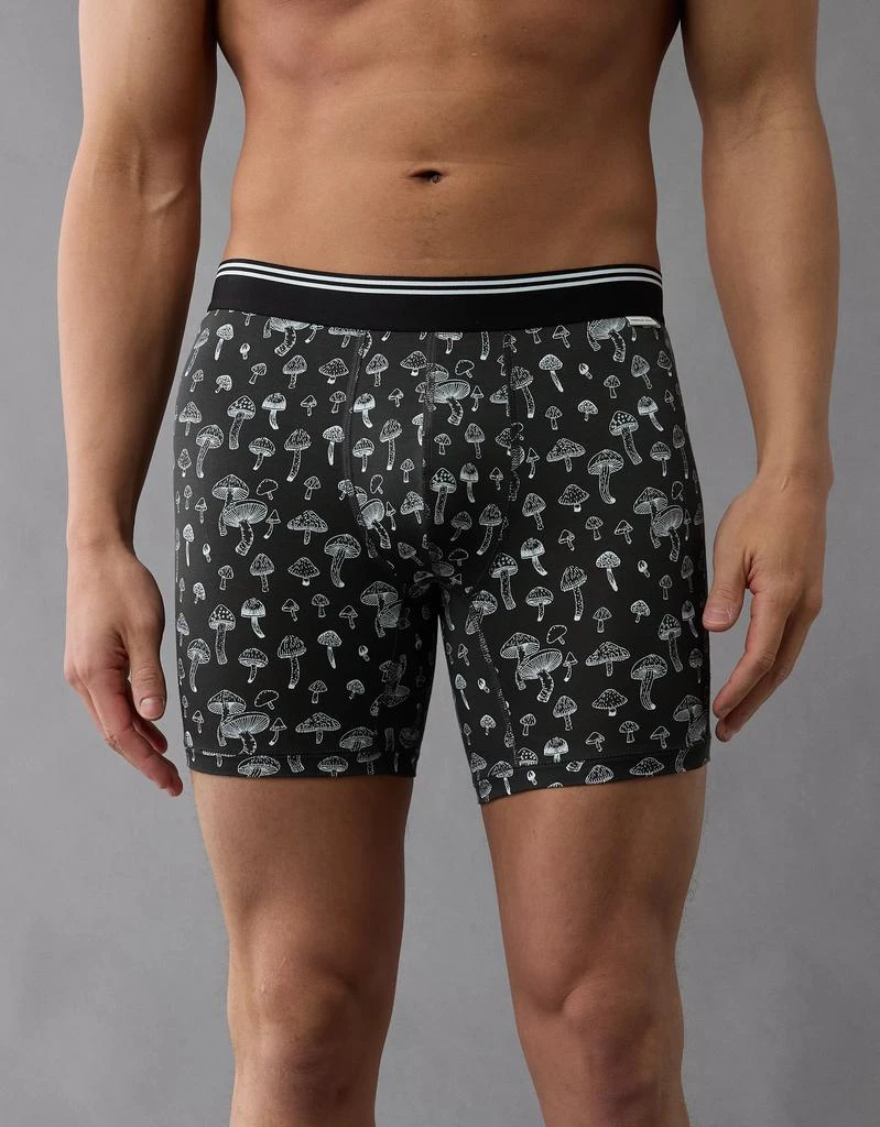 AE AEO Men's Mushrooms 6" Ultra Soft Boxer Brief 1