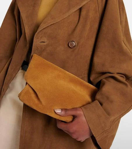 AESTHER EKME Nina Small suede clutch 2