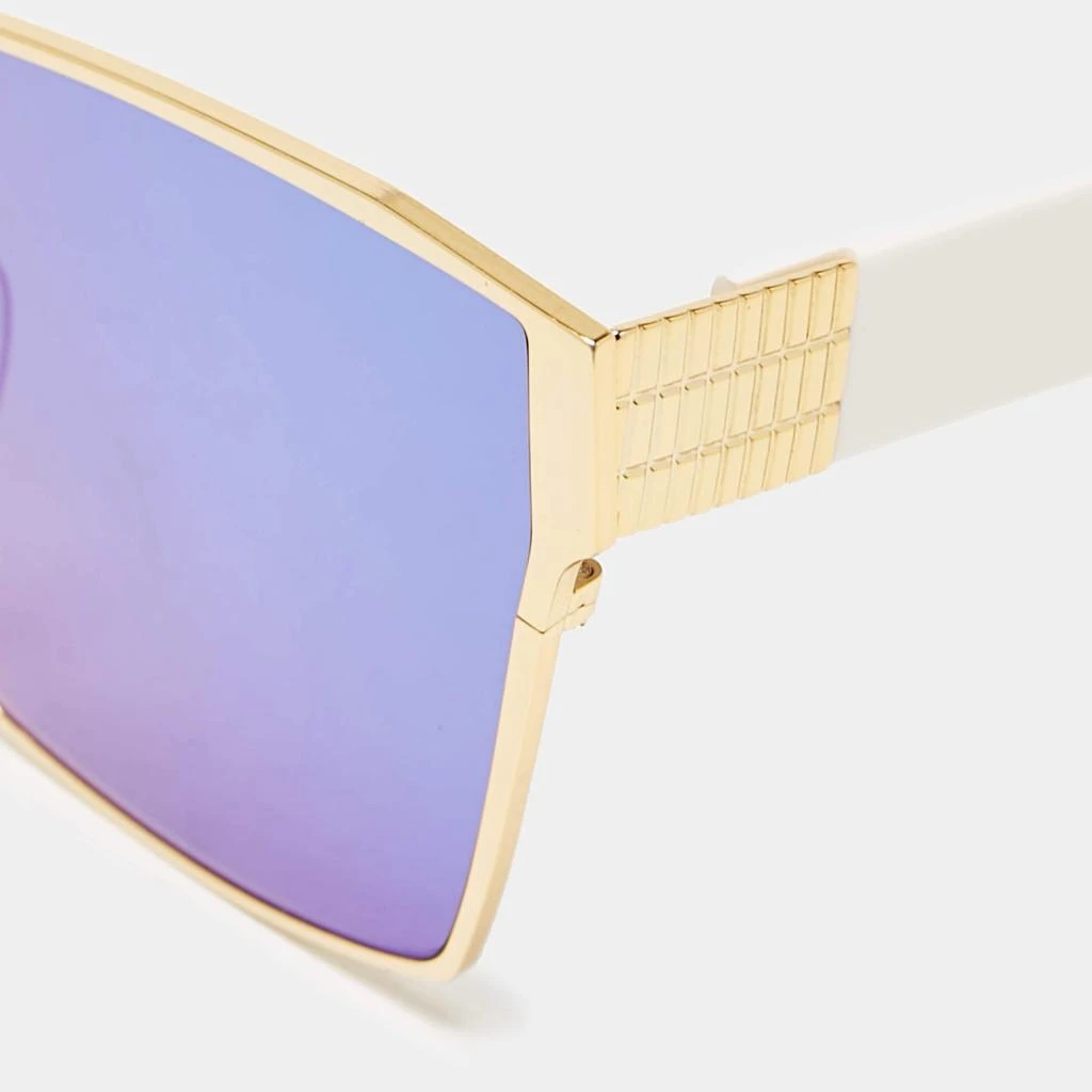 Aigner Irresistor Kubrik White/Multicolor Mirror Irresistor Square Sunglasses 2