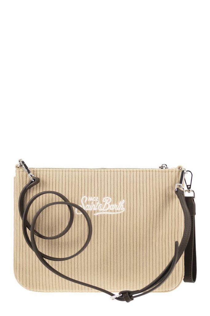 Mc2 Saint Barth MC2 Saint Barth Parisienne - Corduroy Clutch Bag