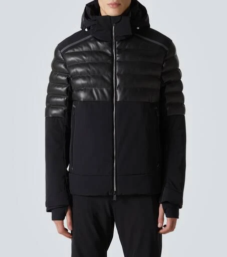 Toni Sailer Lorenz faux leather ski jacket 3