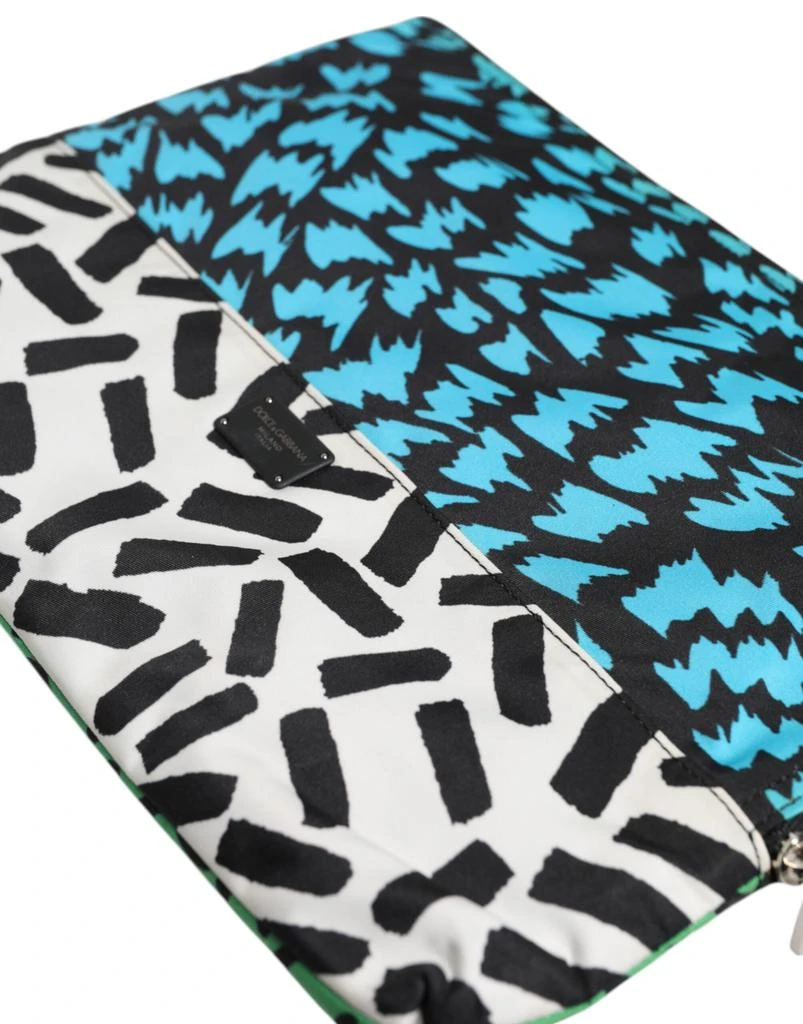 Dolce 
Gabbana Printed Nylon Logo Plaque Men Clutch Pouch Men
s Bag 4