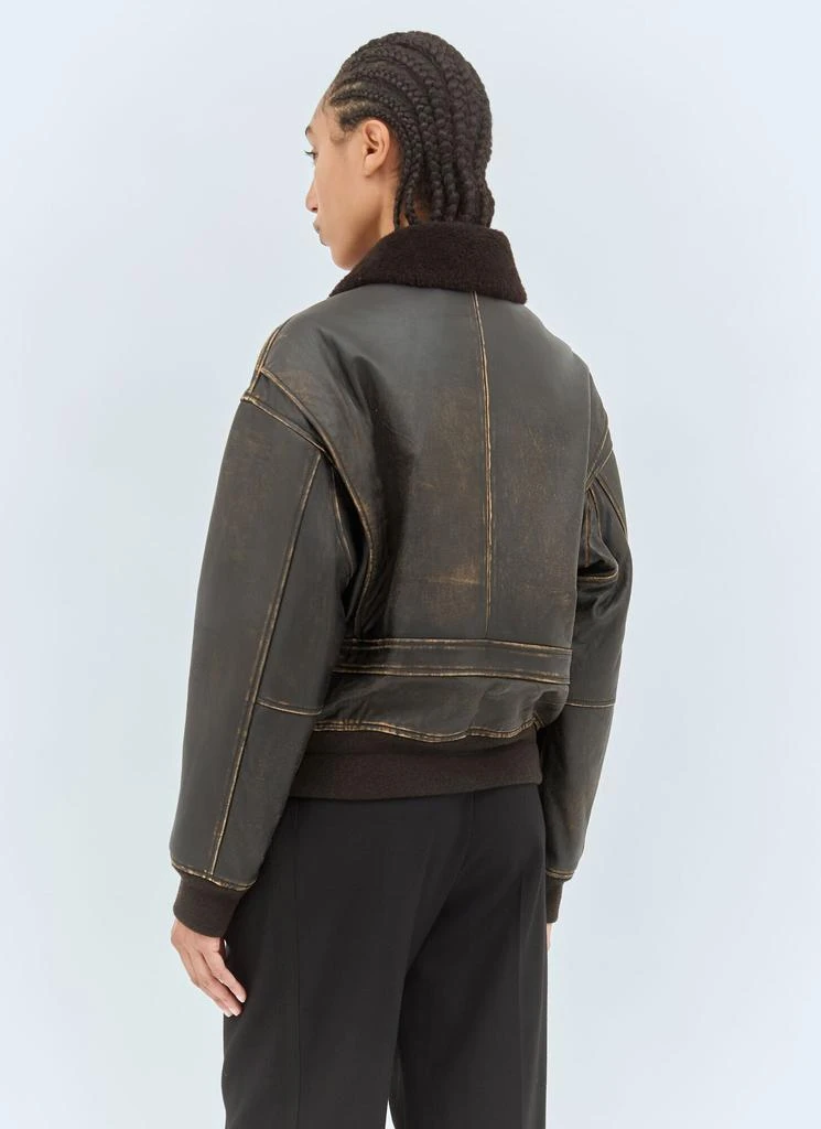 The Row Adonis Leather Jacket 5