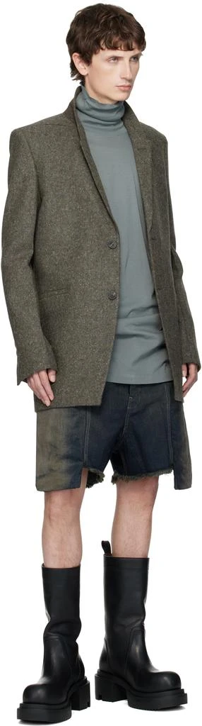 Rick Owens Khaki Concordians Concordian Blazer 4