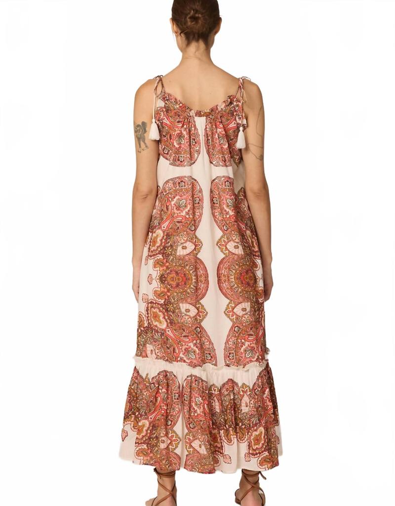 Cleobella Cindy Ankle Dress In Multi