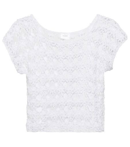 ANNA KOSTUROVA Bella crochet cotton top