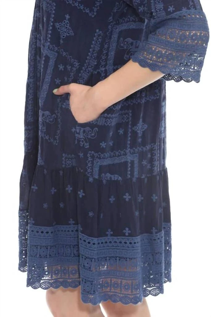 Johnny Was Johnny Was - ELIYEN DRESS (SLIP) ELEFAN 4