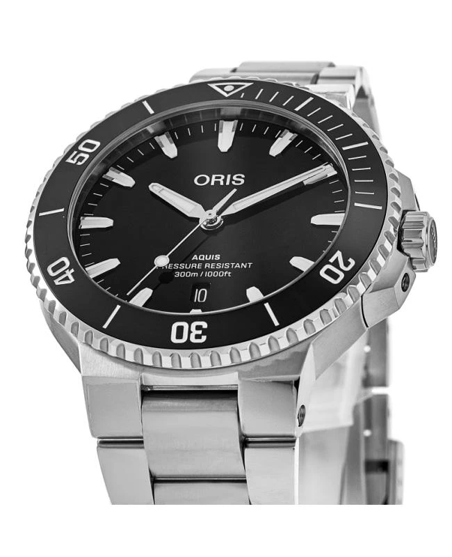 Oris Oris Aquis Date Automatic Black Dial Steel Men's Watch 01 733 7787 4154-07 8 22 04PEB 2