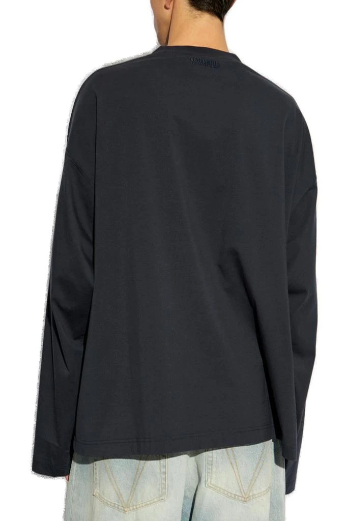 Vetements Vetements Crewneck Long Sleeved T-Shirt 3