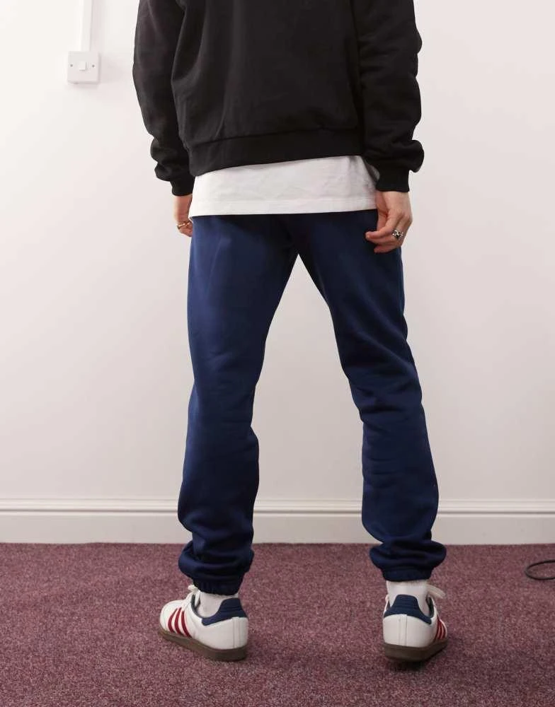 Adidas adidas Originals Trefoil Essentials joggers in navy 3