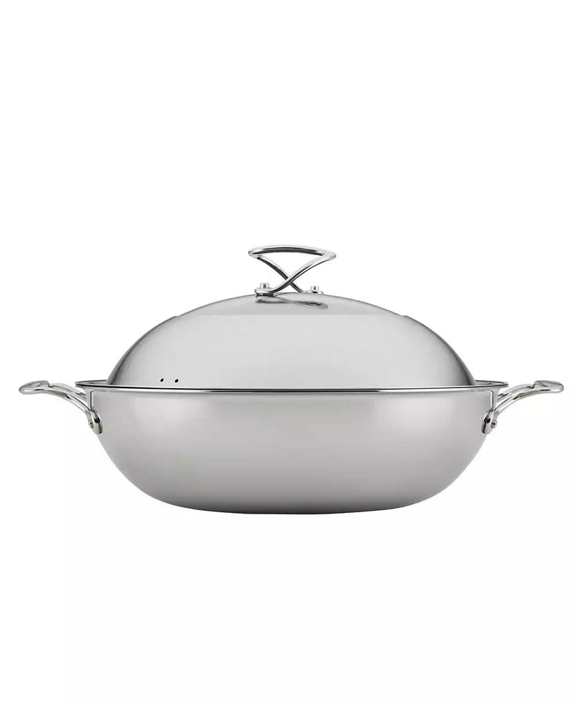 Circulon Clad Stainless Steel 14" Induction Wok with Glass Lid and Hybrid Steelshield and Non-stick Technology 9