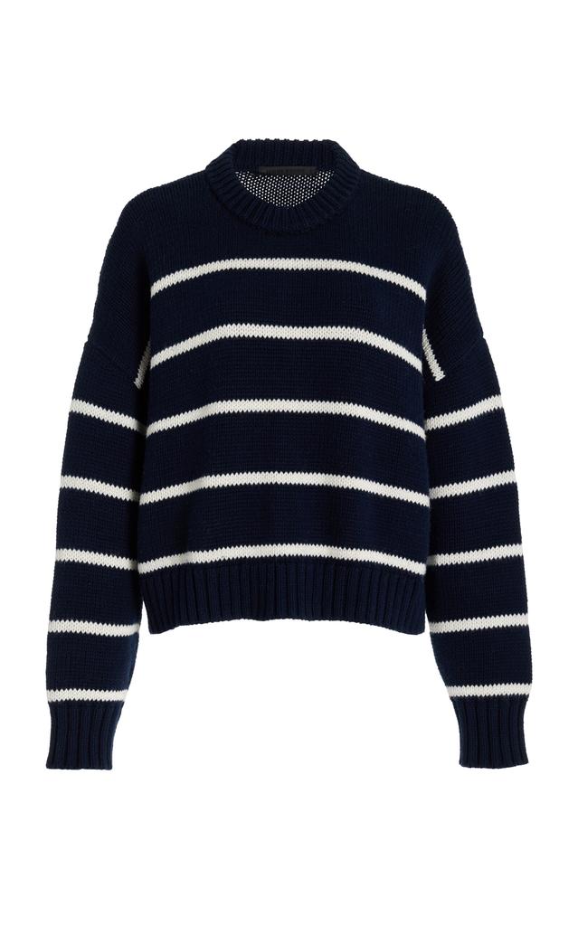 Jenni Kayne Jenni Kayne - Chloe Cotton Sweater - Navy - XS - Moda Operandi