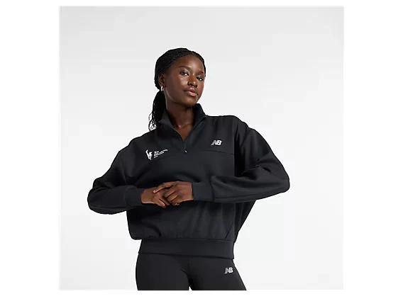 New Balance NYC Marathon Oversized Quarter Zip 1