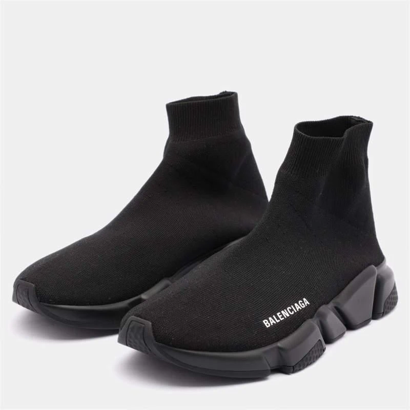 Balenciaga Balenciaga Black Knit Fabric Speed 2.0 Sock Sneakers Size 41 2