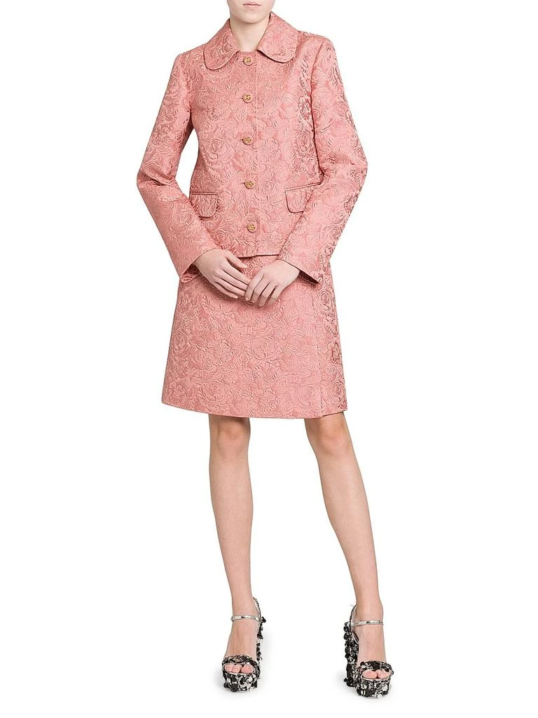Dolce
Gabbana Floral Jacquard Tailored Jacket 2