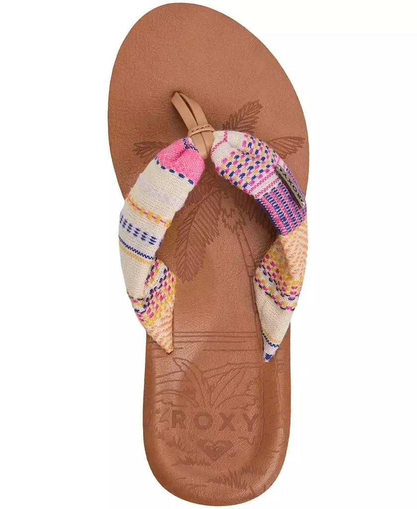 Roxy Women's Tulum Slip-On Flat Sandals 13