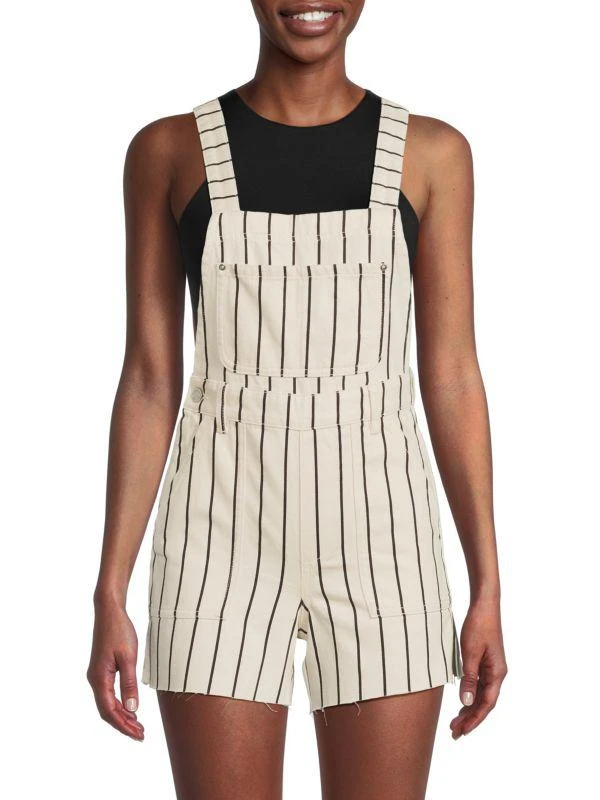 WeWoreWhat Striped Rompers 1