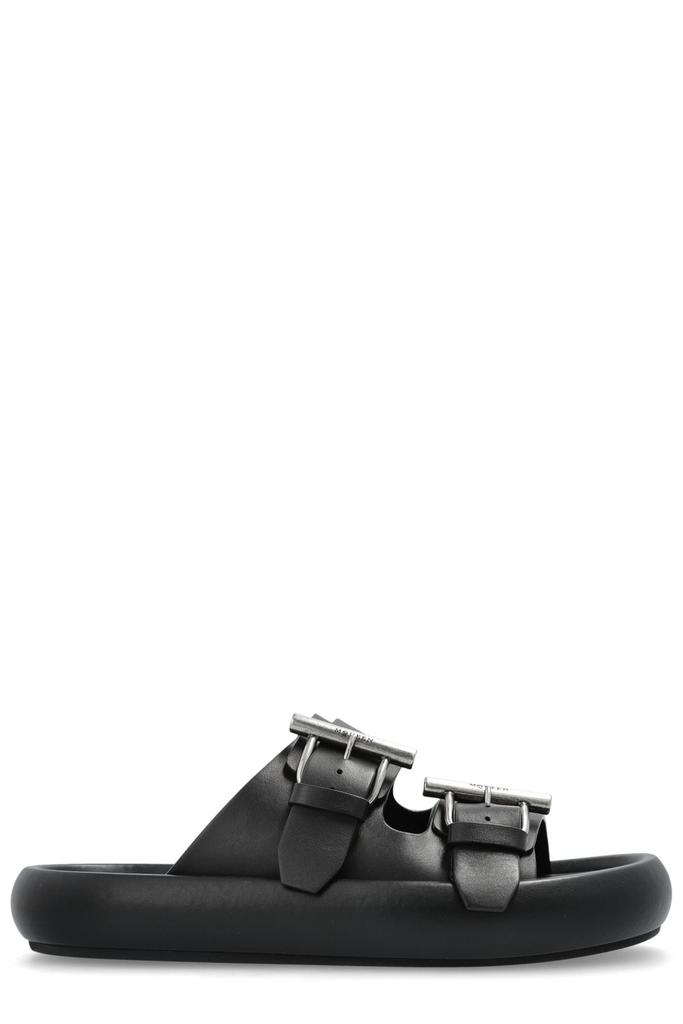 【Alexander McQueen】HYBRID SLIDE◆809960WIACT Amazon.com | Alexander McQueen Hybrid Slide Sandals Indigo