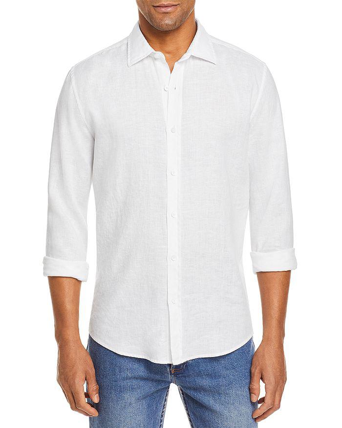 The Men's Store at Bloomingdale's Linen Regular Fit Button Down Shirt - 100% Exclusive