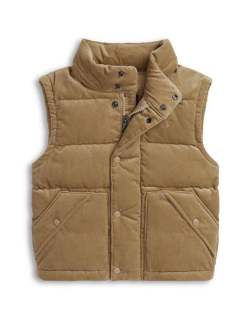 Ralph Lauren Boys' Convertible Corduroy Down Jacket - Little Kid 3