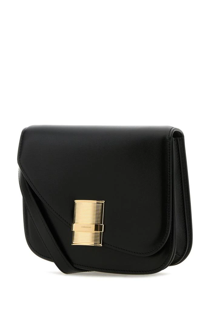 Salvatore Ferragamo Black leather crossbody bag 2