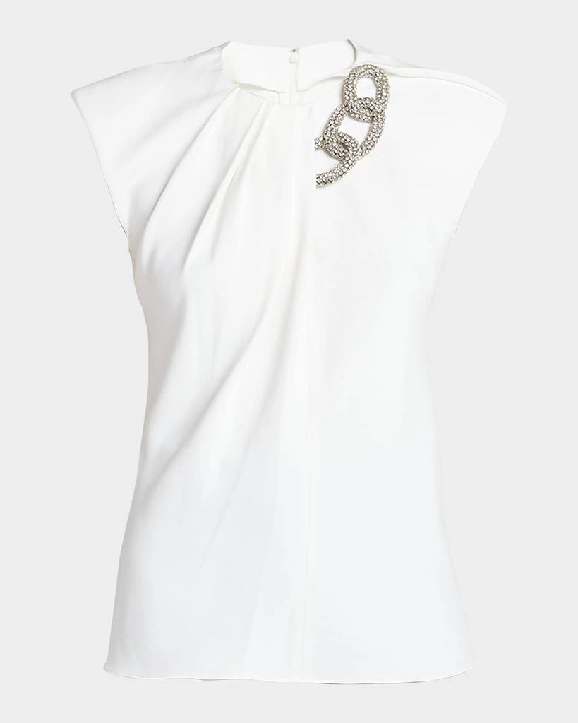 Stella McCartney Falabella Chain Crystal Top 1