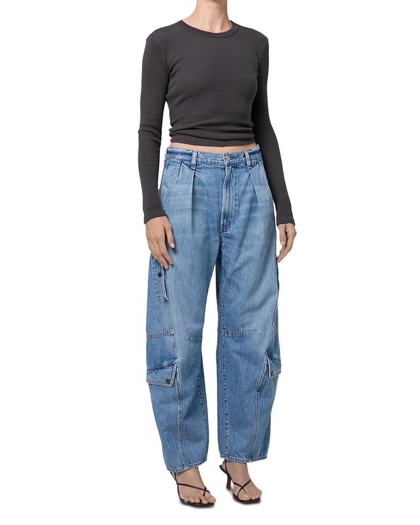 Citizens of Humanity Flight High Rise Barrel Jeans in Zenith 9