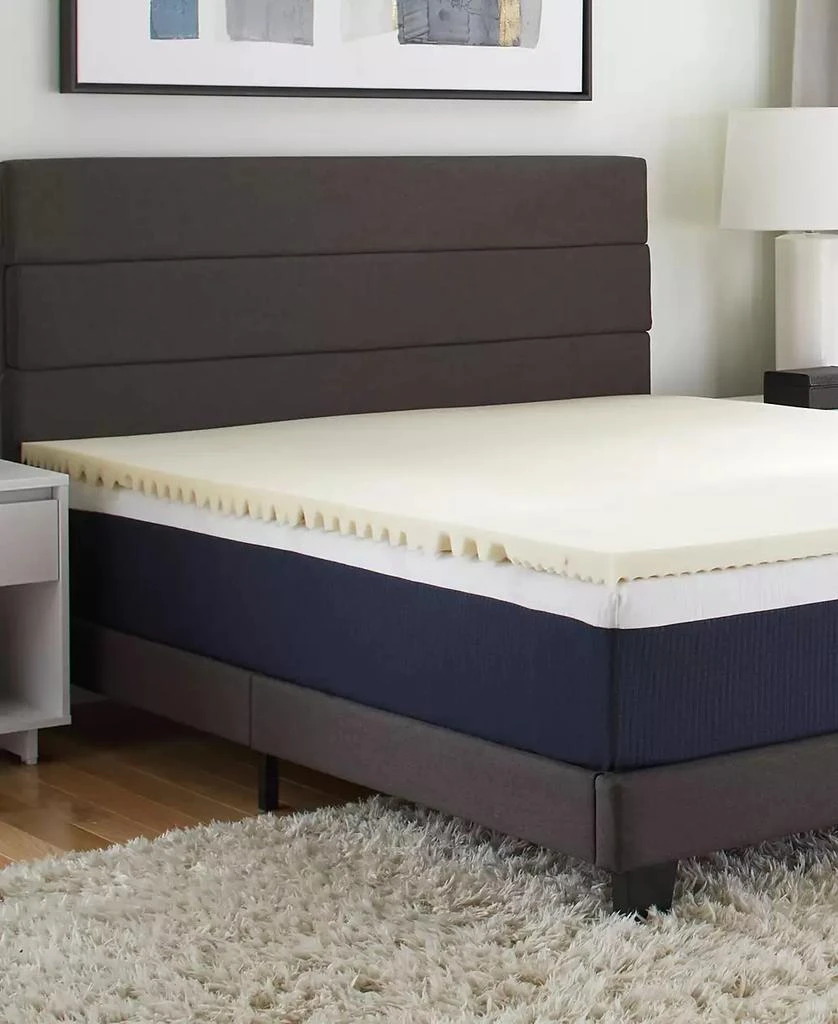Comfort Tech 1.5" 7-Zone Memory Foam Mattress Topper 4